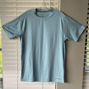 Eddie Bauer Soft Blue FREEDRY Tee